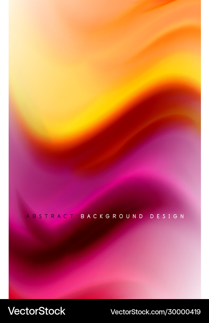 Abstract background - fluid color gradient waves Abstract background - fluid color gradient waves Vector Image