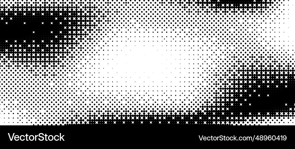 Pixelated bitmap gradient texture black and white Pixelated bitmap gradient texture black and white vector image