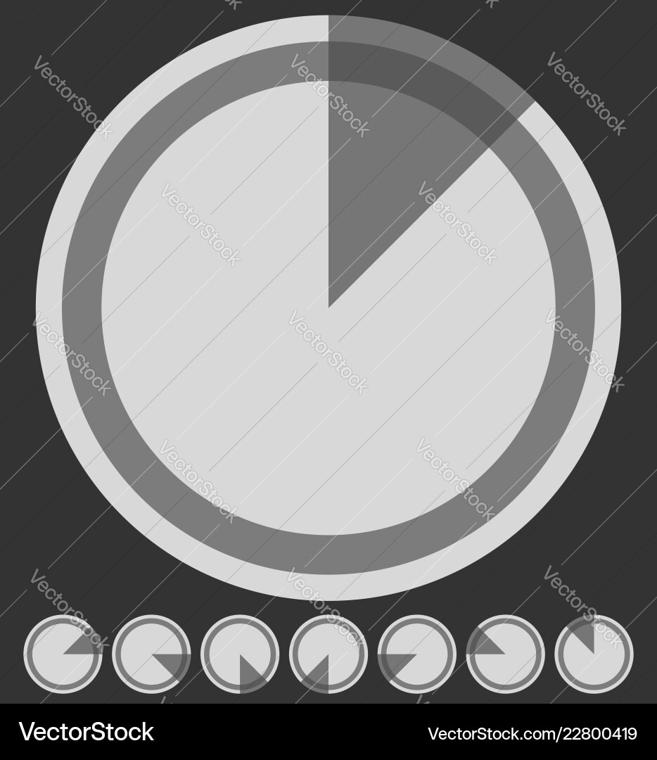 Rotating empty radar screen or sonar display Rotating empty radar screen or sonar display vector image