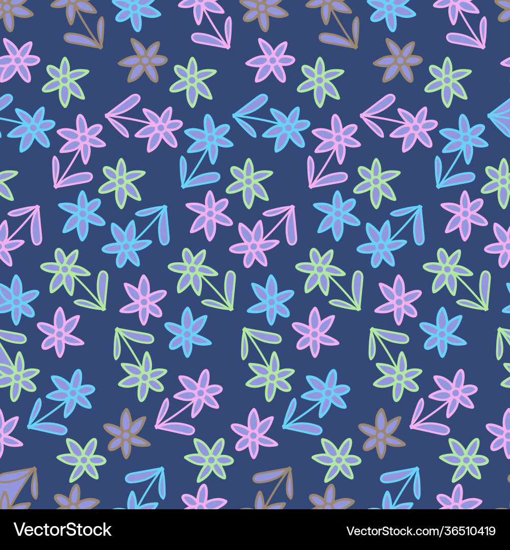 Seamless pattern colorful design bright Seamless pattern colorful design bright Vector Image
