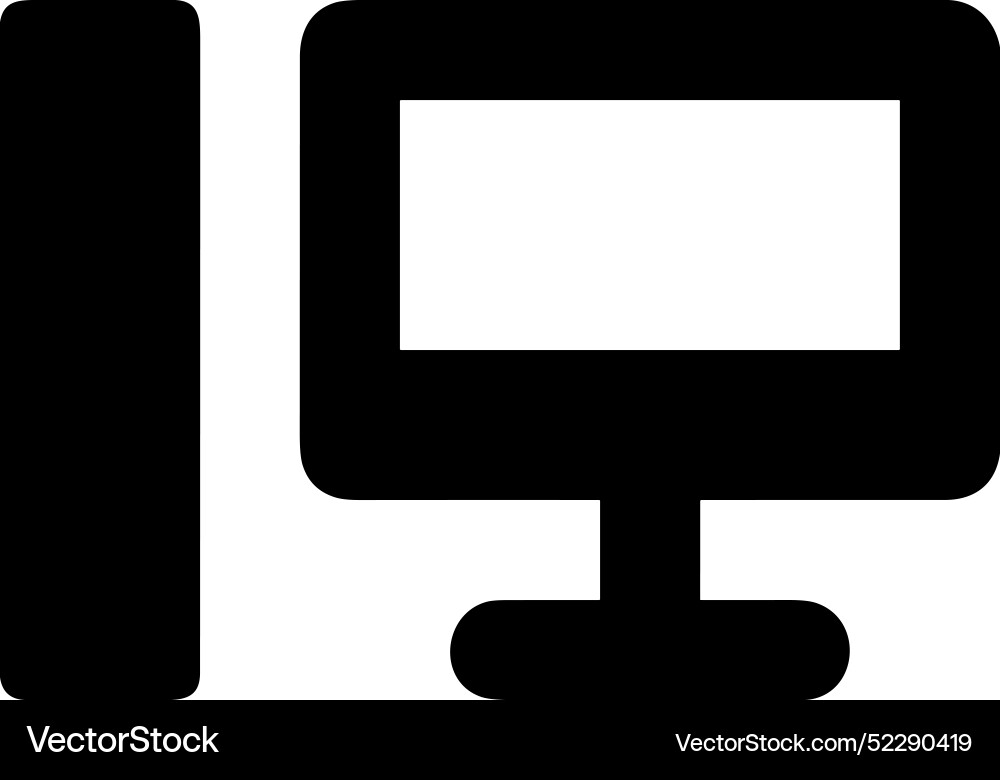 Technology and computer icon symbol image Technology and computer icon symbol image Vector Image