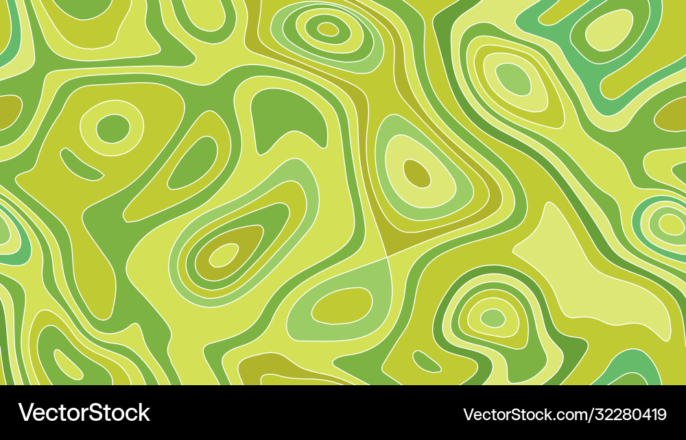 Topographic map seamless pattern Vector Image