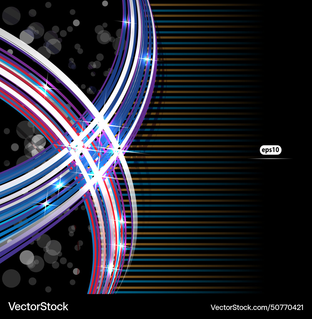 Abstract technology lines on dark background Abstract technology lines on dark background vector image