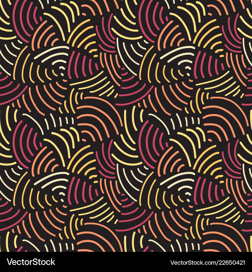 Handdrawn texture background curved lines Handdrawn texture background curved lines vector image