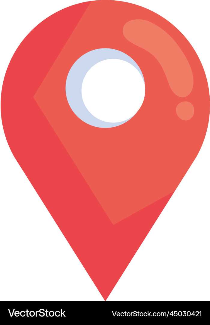 Pin pointer location Vector Image