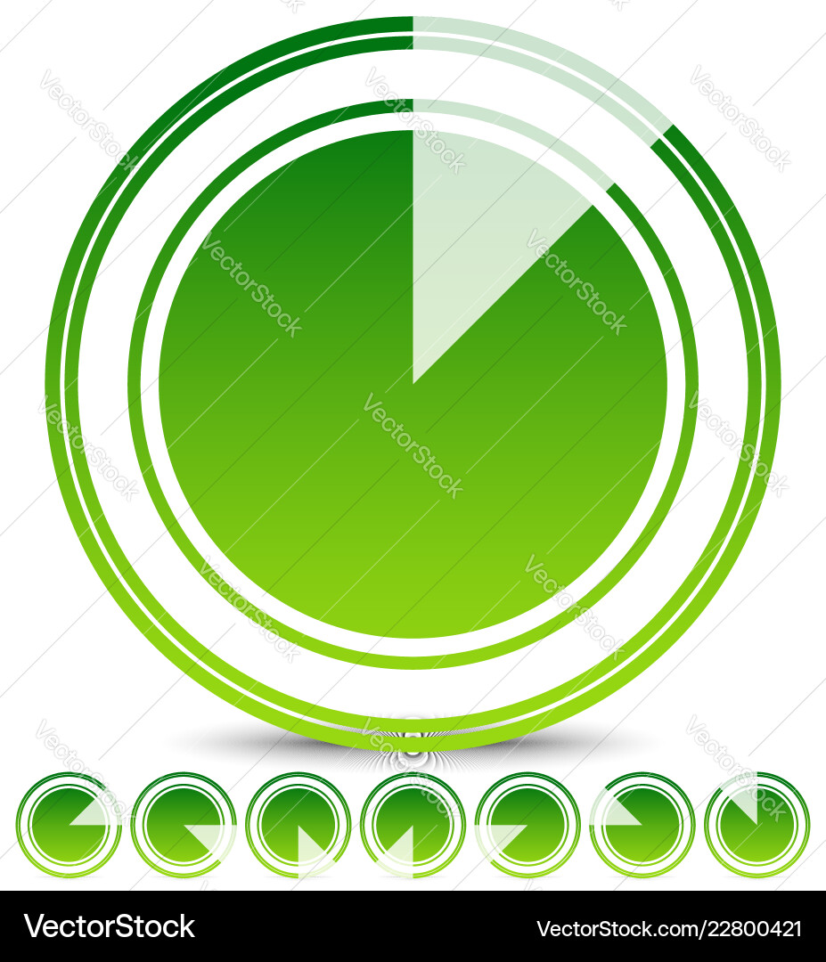 Rotating empty radar screen or sonar display Rotating empty radar screen or sonar display vector image
