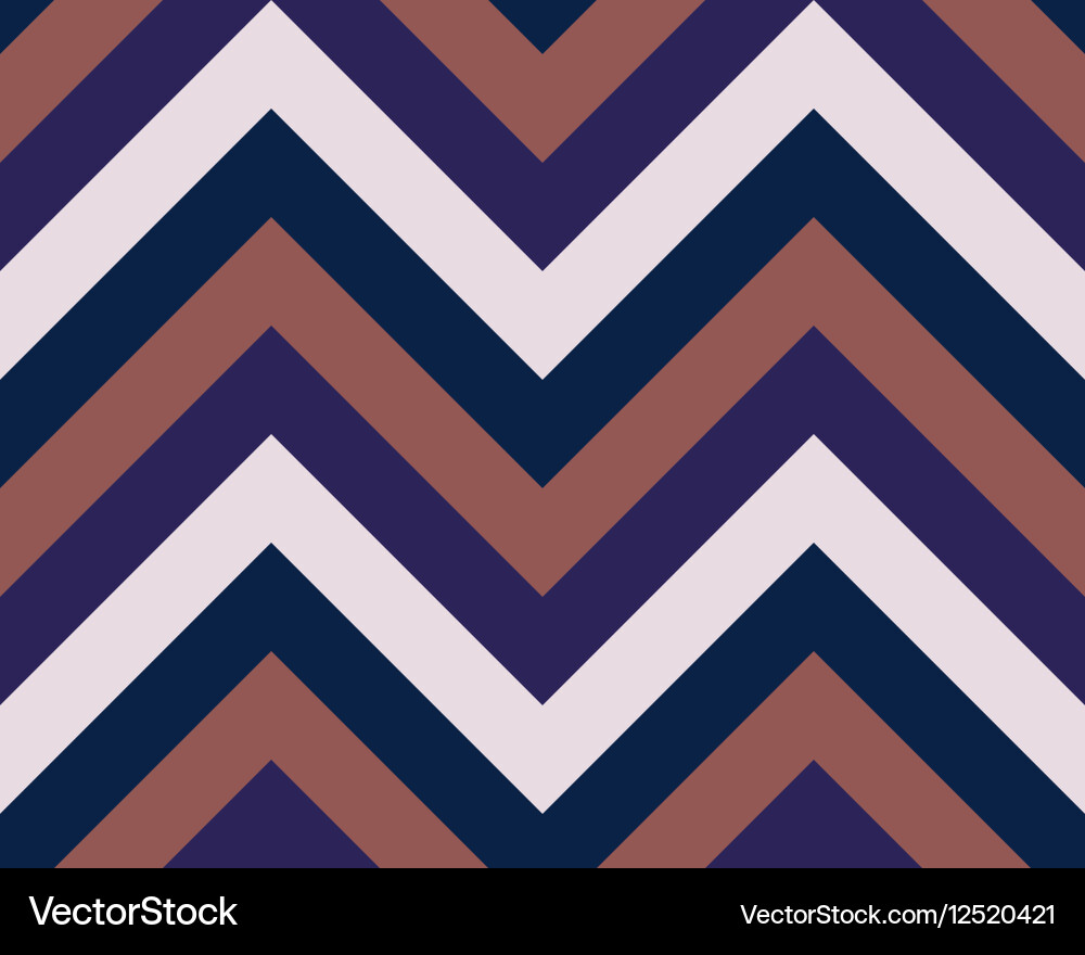 Striped zigzagging seamless pattern zig-zag line Vector Image