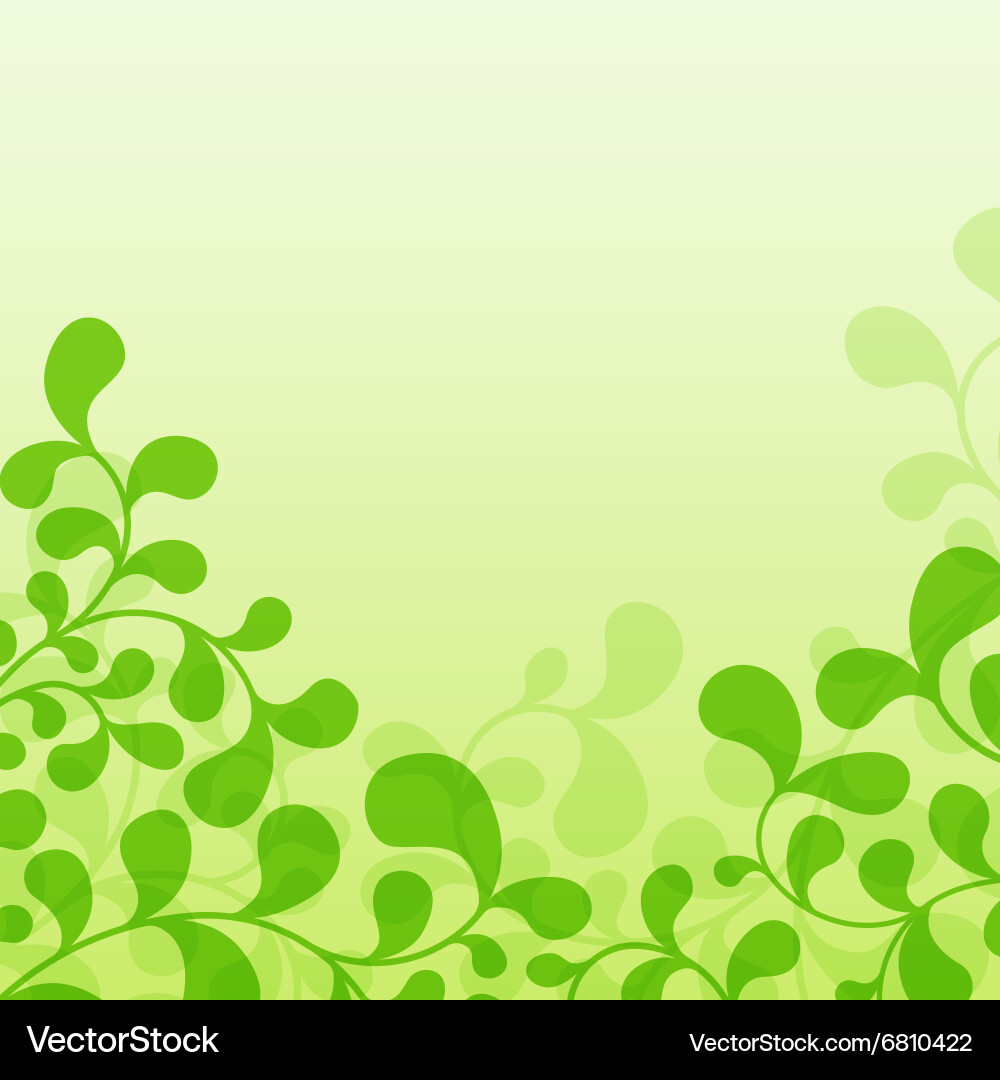 Green leaf Royalty Free Vector Image - VectorStock