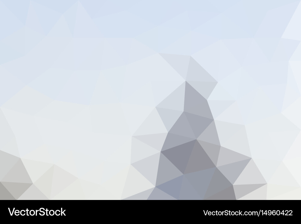 Light-colored background in low poly style vector image
