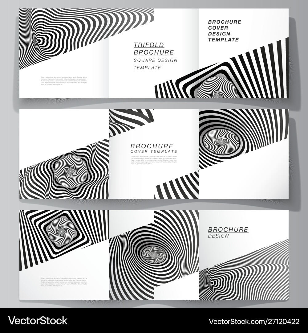 Minimal editable layout square format Minimal editable layout square format vector image