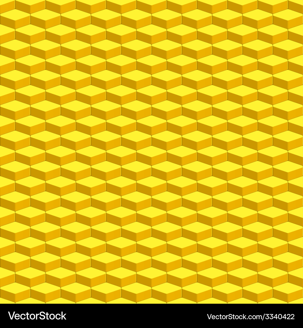 Parallelepiped pattern vector image