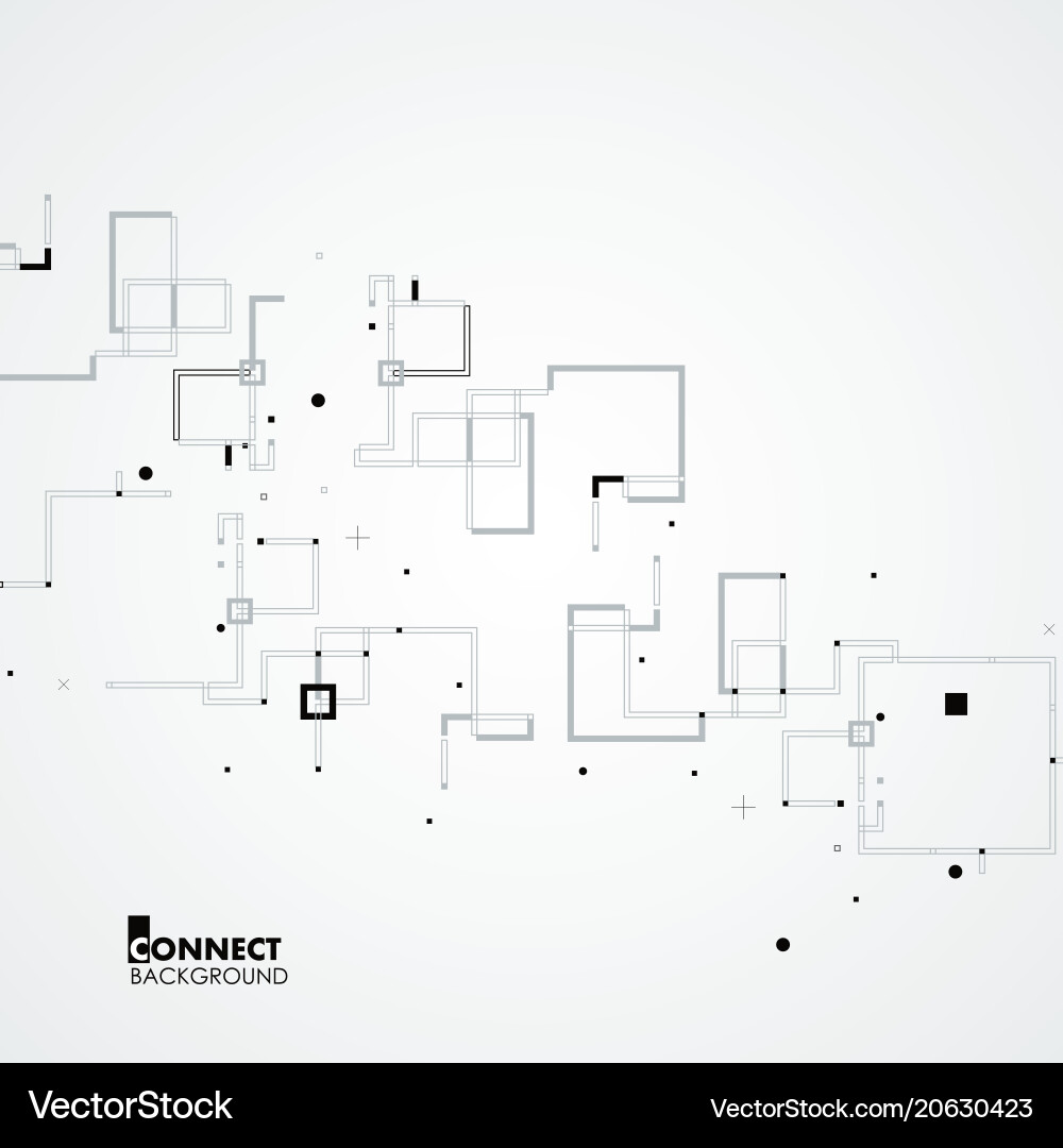 Geometric Line Pattern vector image
