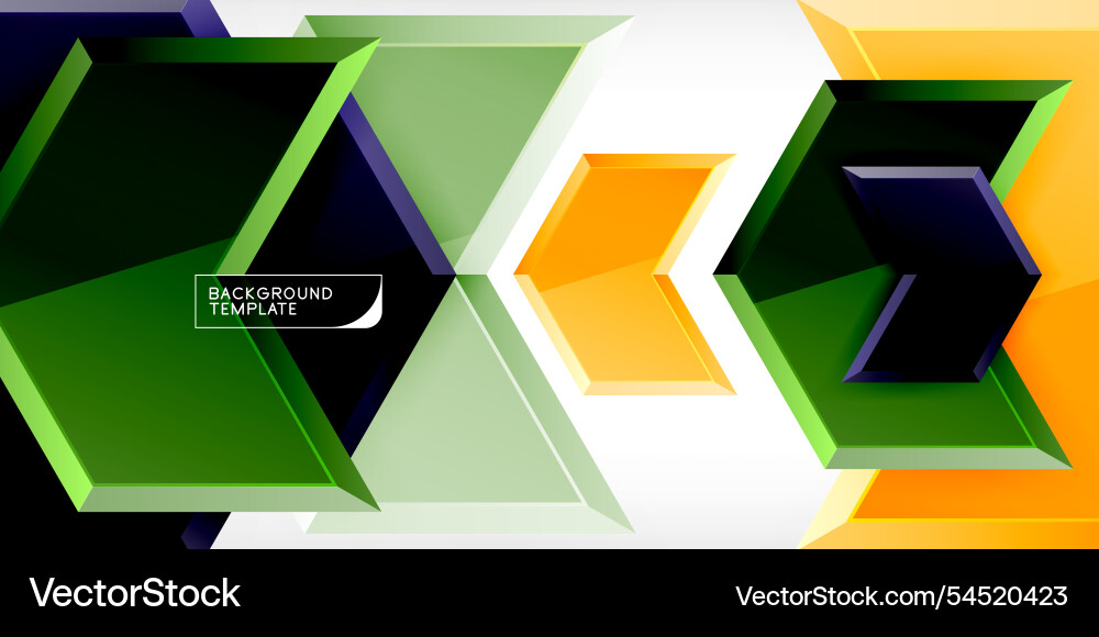 Technology dynamic arrow geometric background Technology dynamic arrow geometric background vector image