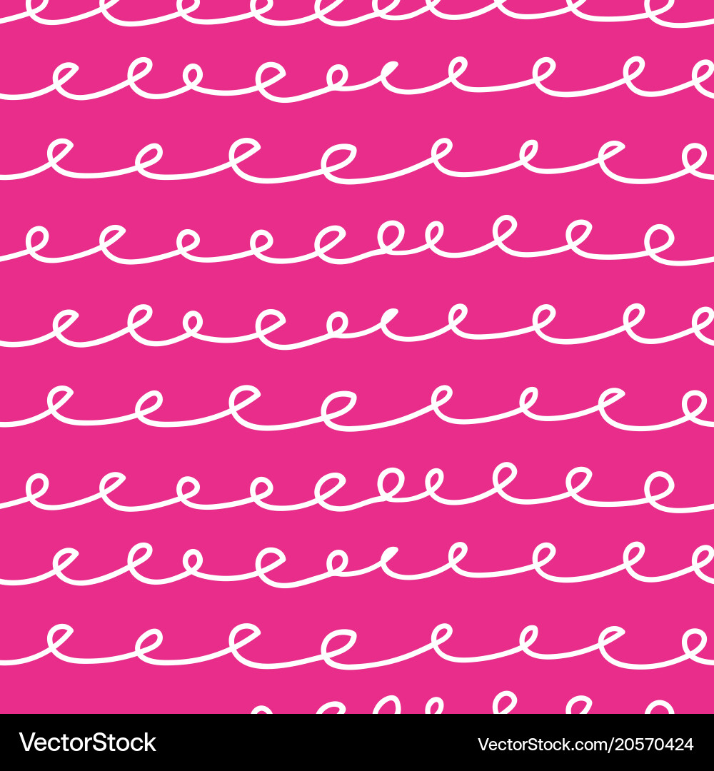 Abstract handdrawn seamless pattern simple Vector Image