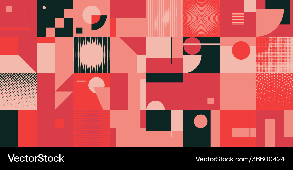 Deconstructed abstract pattern design Deconstructed abstract pattern design vector image