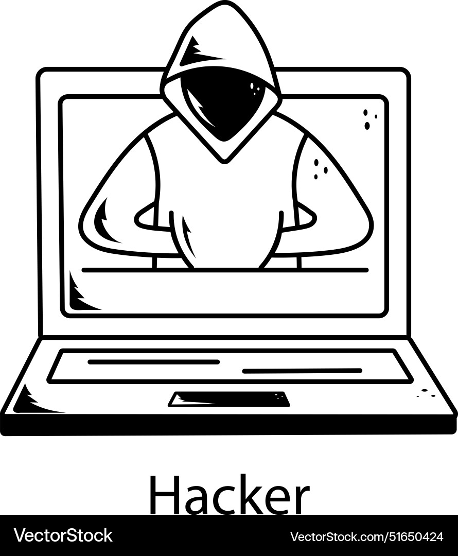 Hacker Royalty Free Vector Image - VectorStock