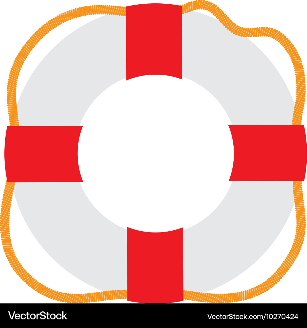 Nautical Rescue Float vector image