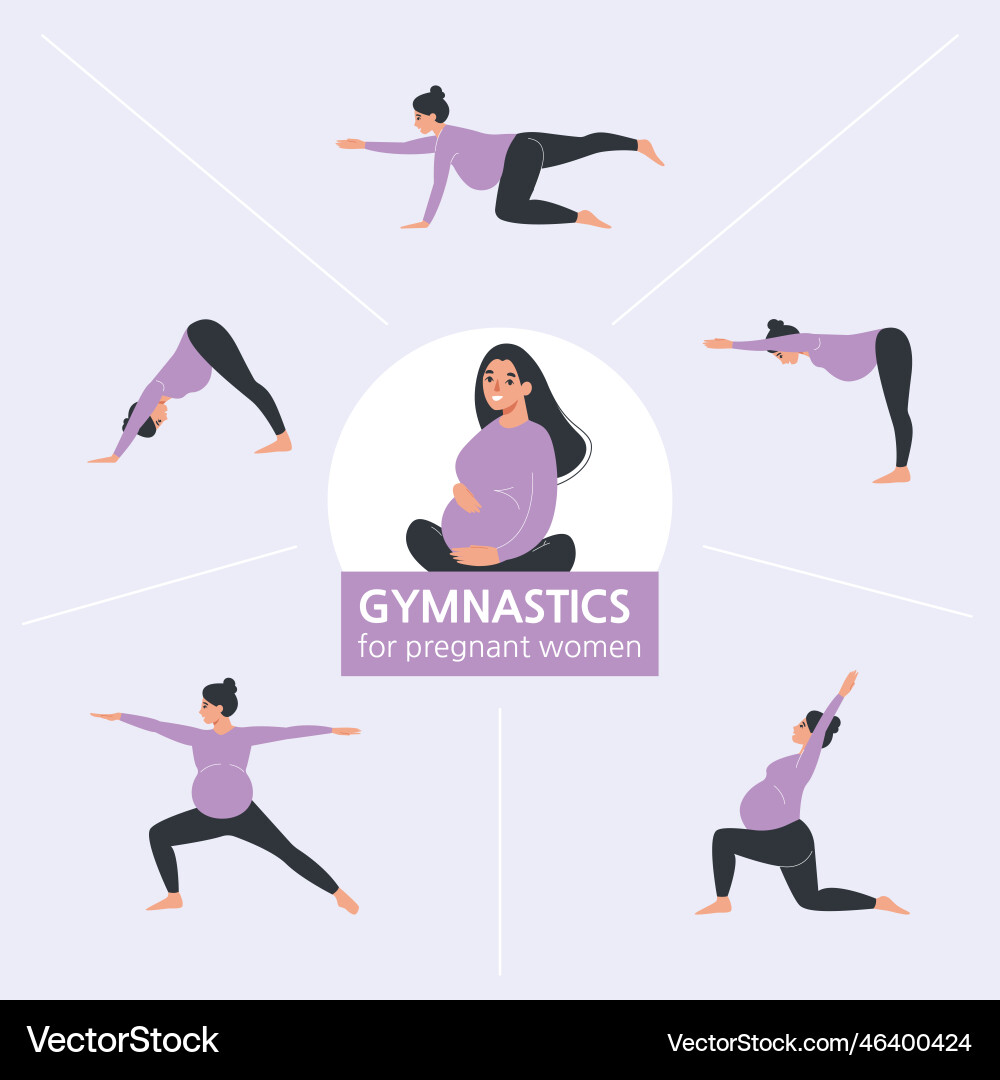 Pregnant courses infographic set Pregnant courses infographic set Vector Image