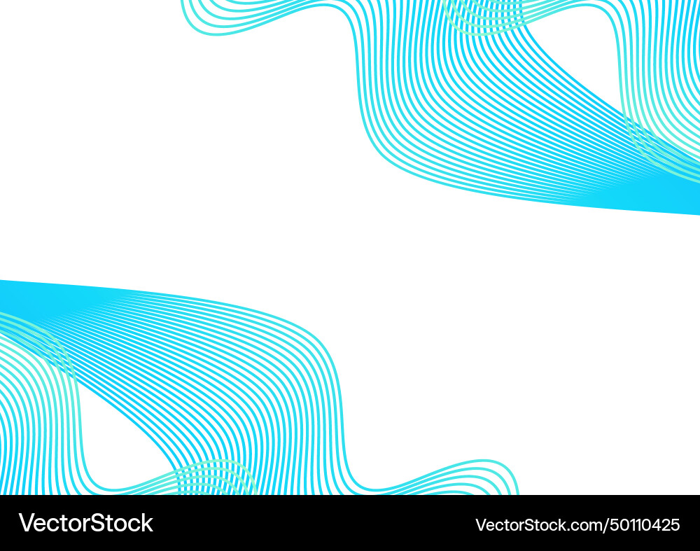 Abstract wave line background Vector Image