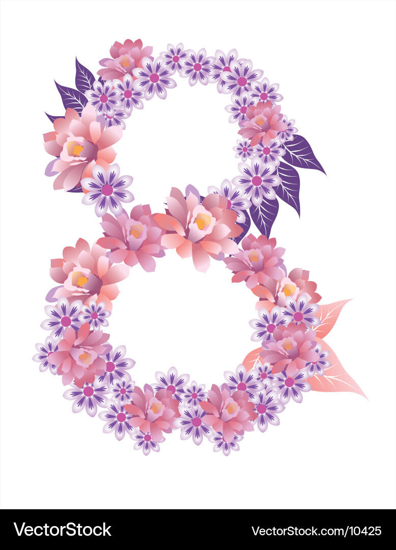 Floral background Vector Image