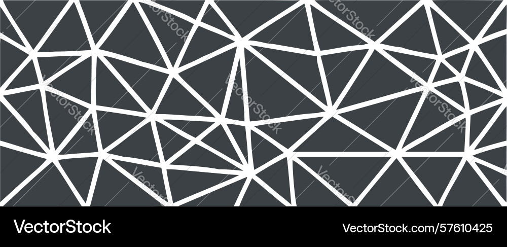 Gray triangular grid subtle abstract geometric vector image