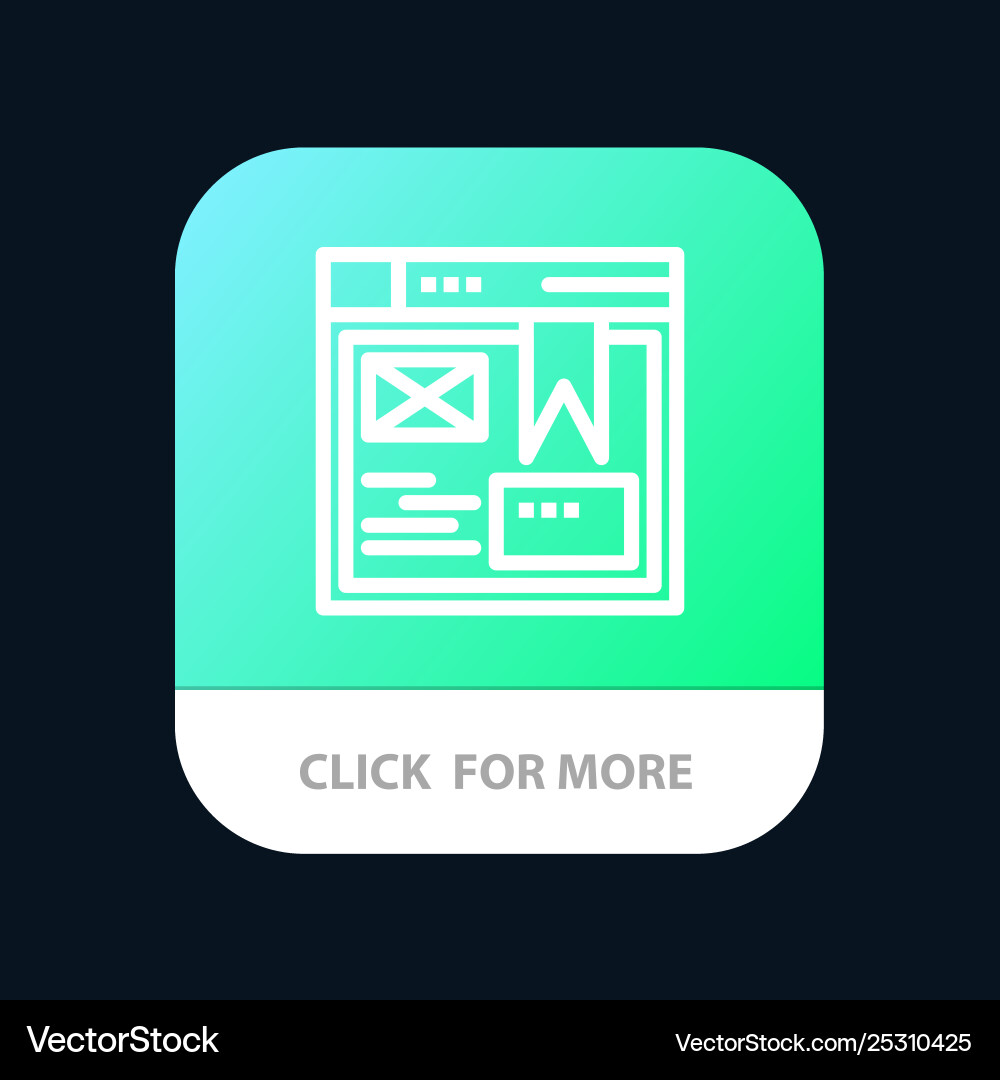 Layout Webdesign Website mobile App-Taste Layout Webdesign Website mobile App-Taste vektorbild