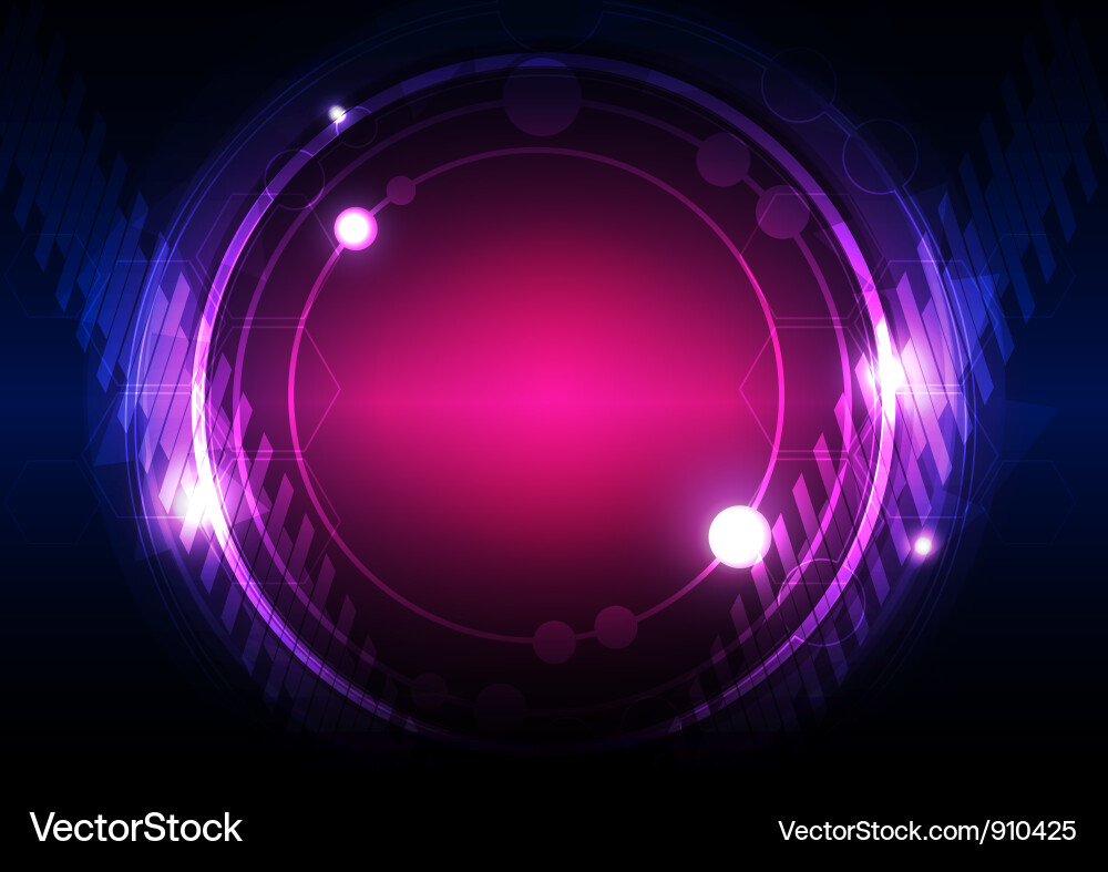 Modern Technology Background Vector Image