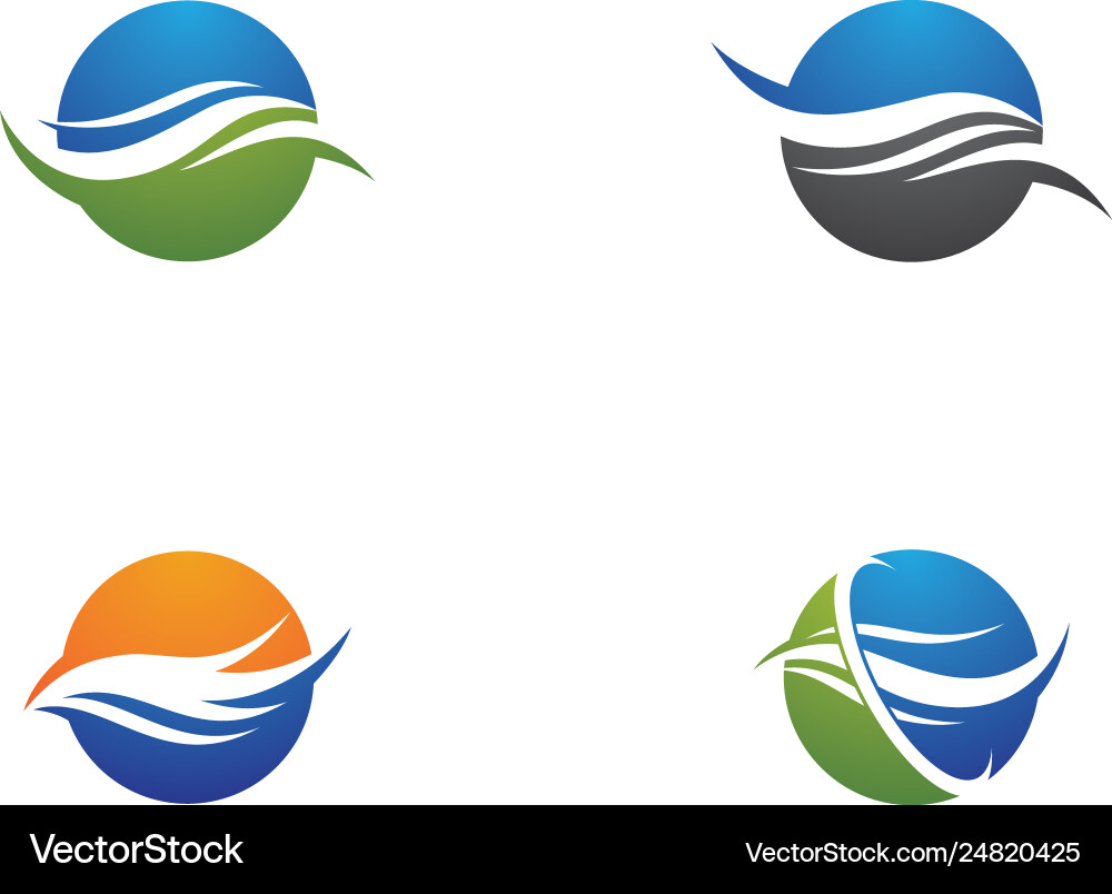 Wellensymbol Design Wellensymbol Design vektorbild