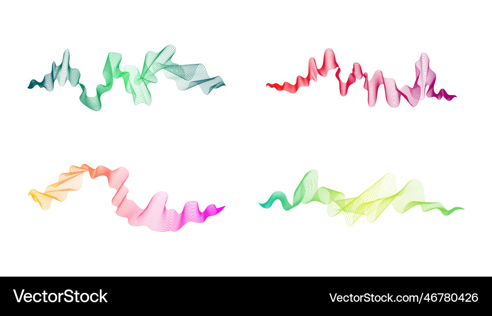 Abstract backdrop with wave gradient lines Abstract backdrop with wave gradient lines vector image