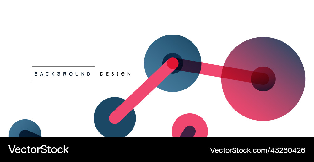 Abstract background round dots connected by lines Abstract background round dots connected by lines Vector Image