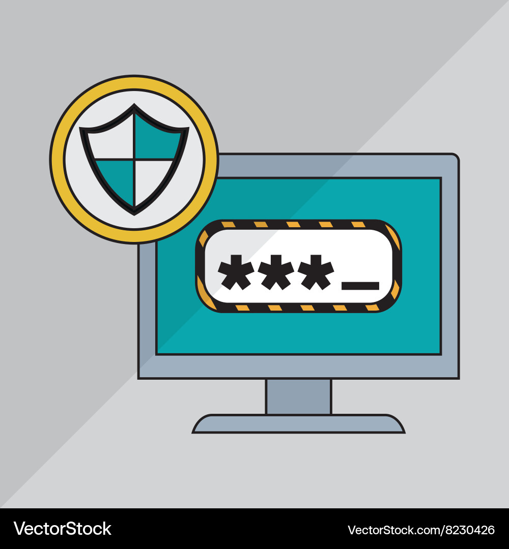 Code icon design vector image