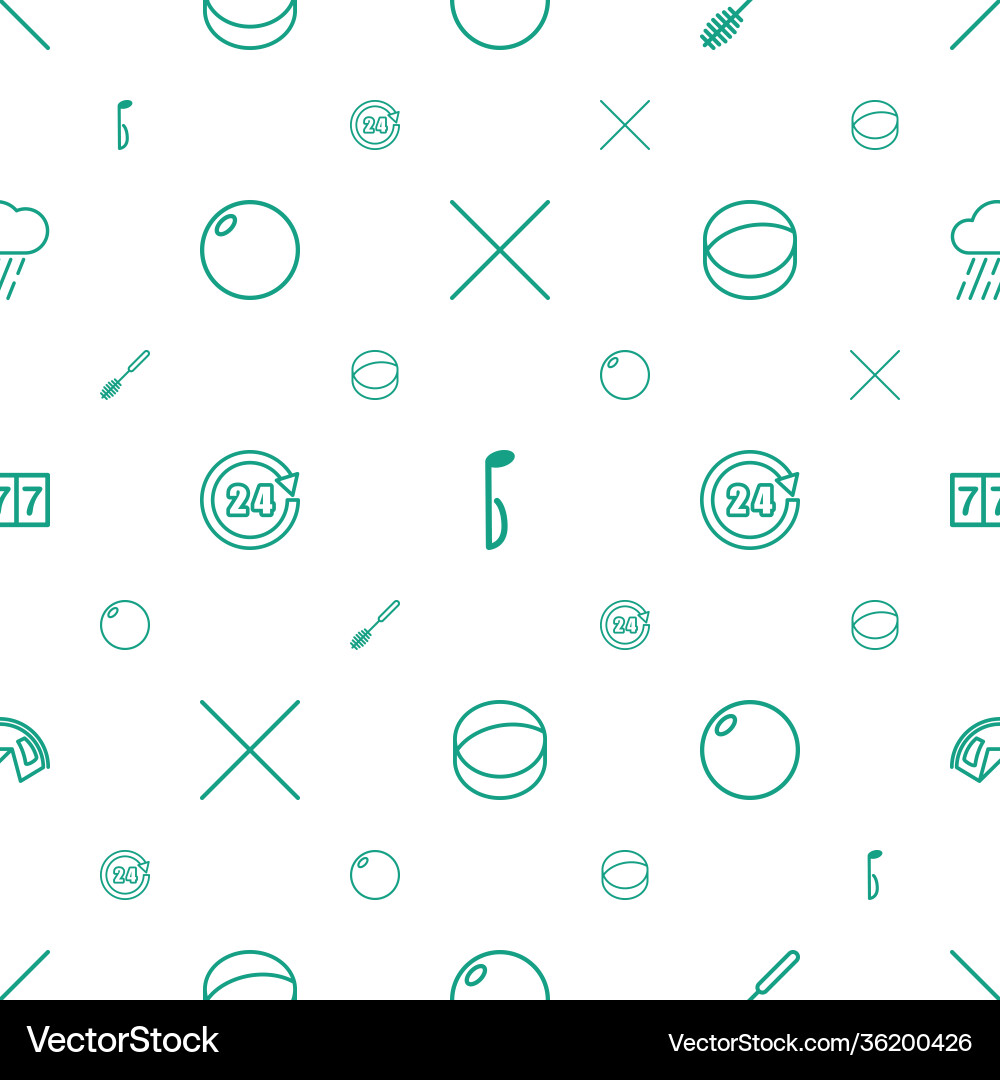 Single icons pattern seamless white background Vector Image
