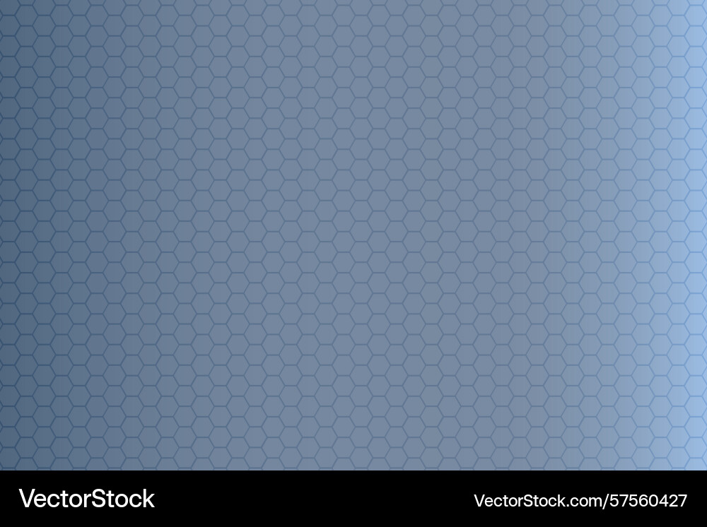 A repeating pattern of hexagons in subtle blue A repeating pattern of hexagons in subtle blue vector image