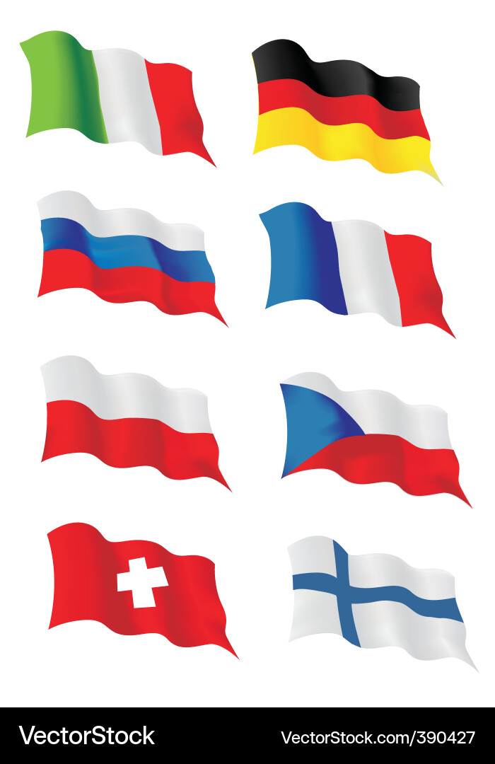 Flags Vector Image
