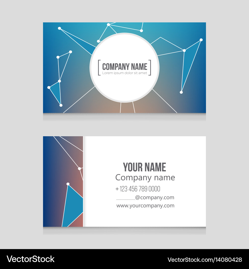 Abstract layout background set for art vector image