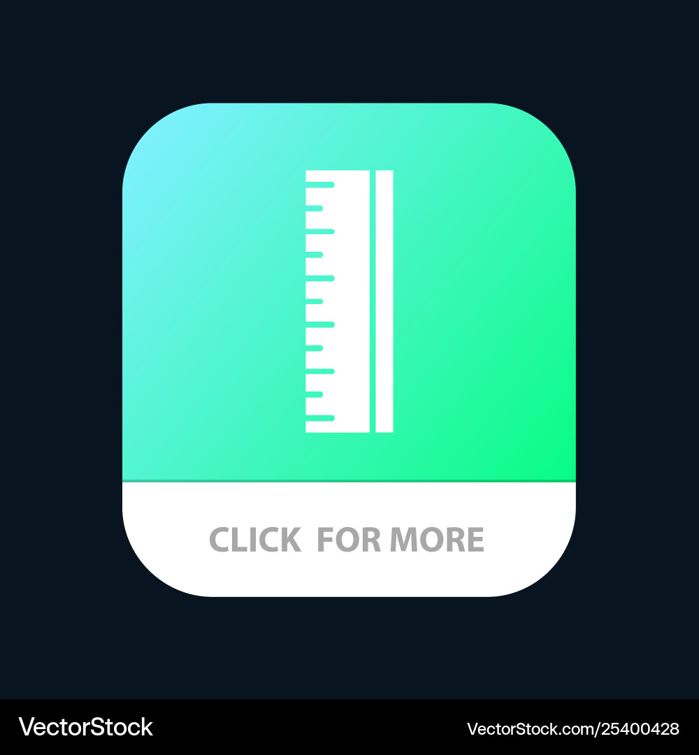 Scale design designer mobile app button android Scale design designer mobile app button android vector image