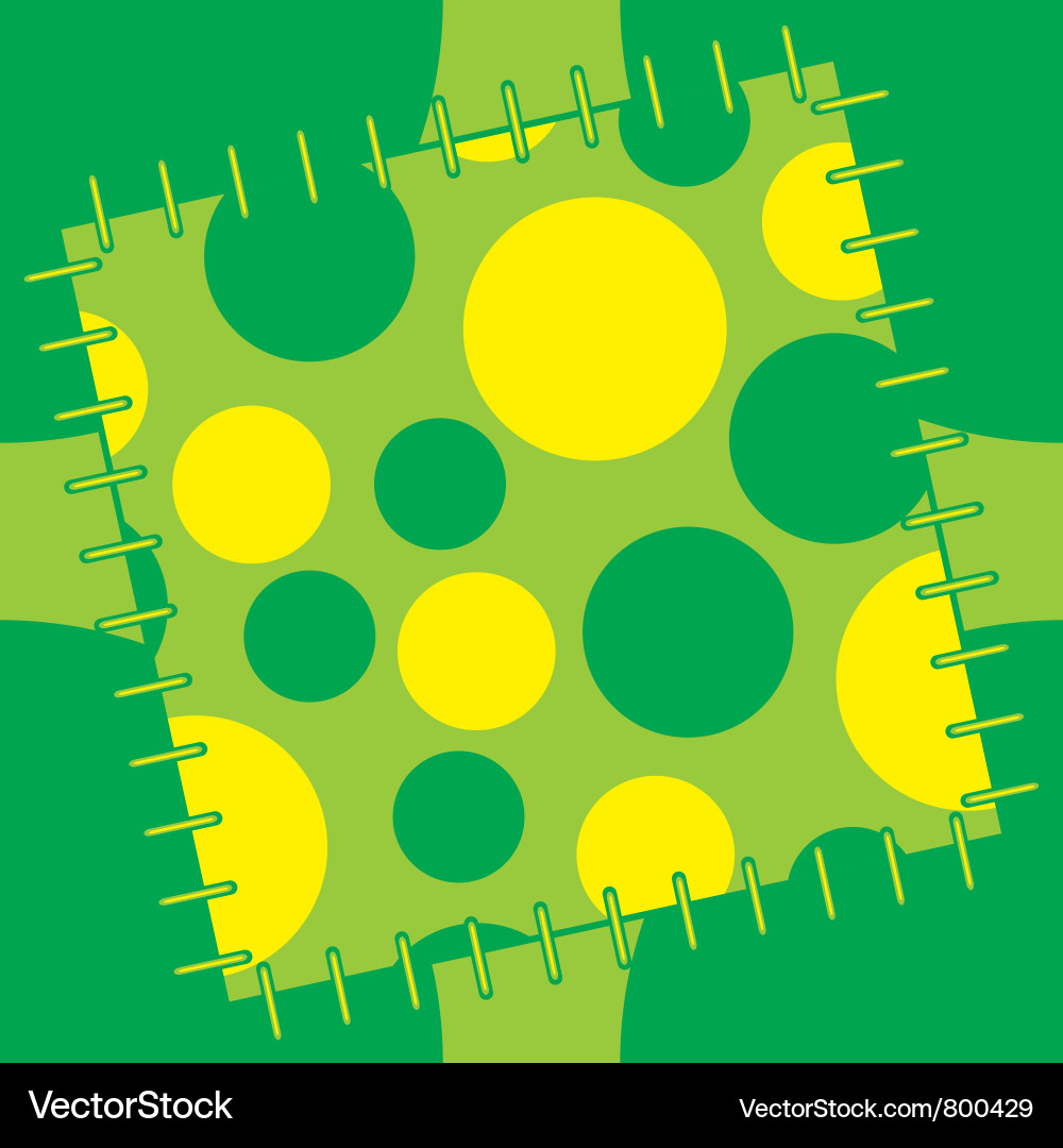 Abstract patch vector image