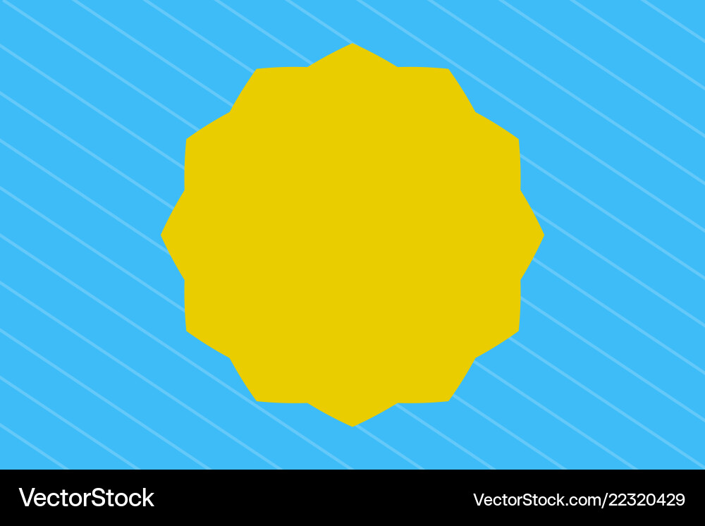 Flat design empty esp template Flat design empty esp template vector image