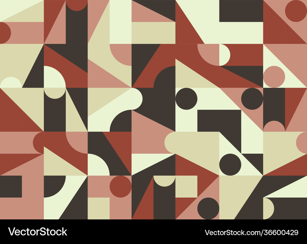 Mosaic abstract pattern design Mosaic abstract pattern design vector image