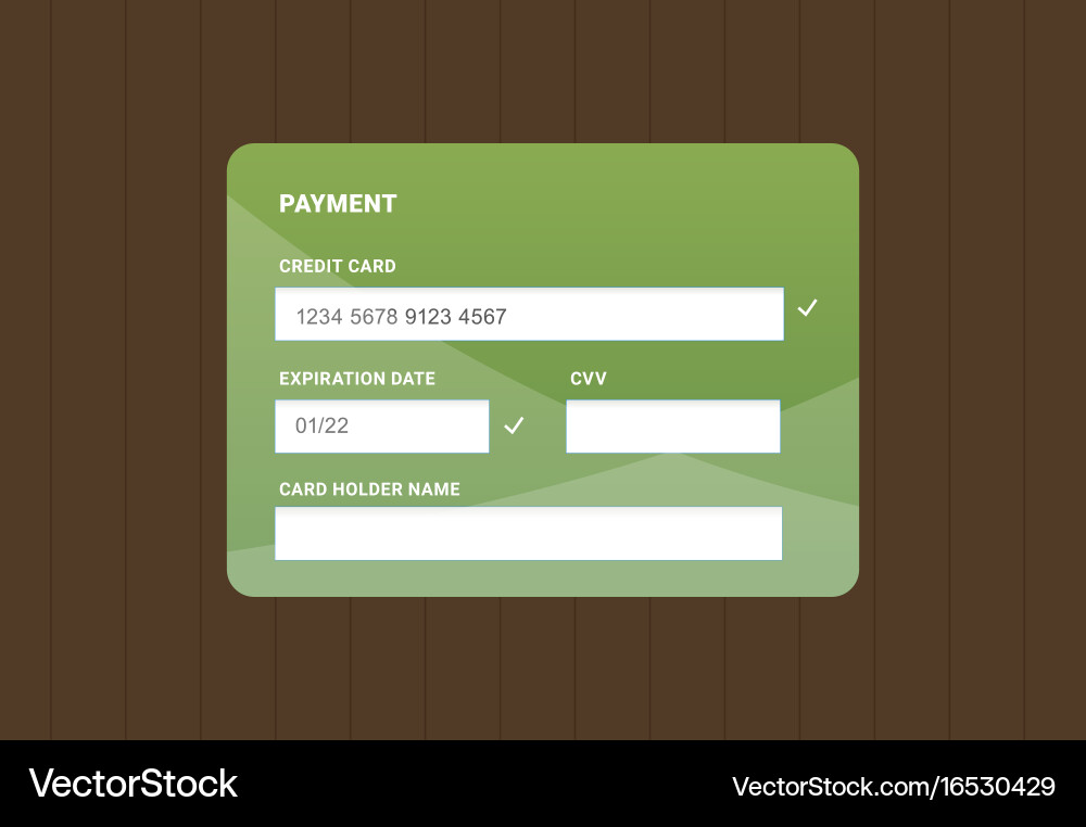 Ui for web and mobile vector image