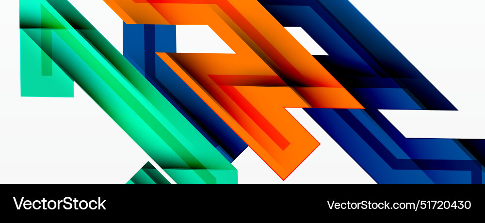 Dynamic lines geometric background Dynamic lines geometric background Vector Image