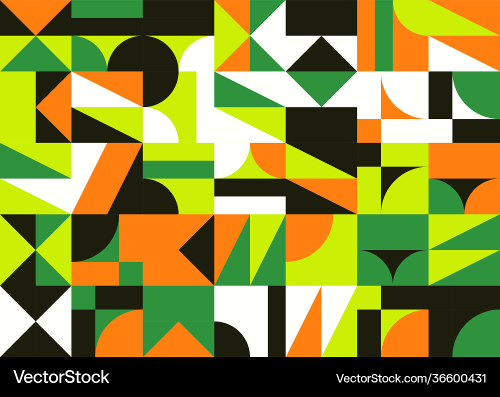 Mosaic abstract pattern design Mosaic abstract pattern design vector image