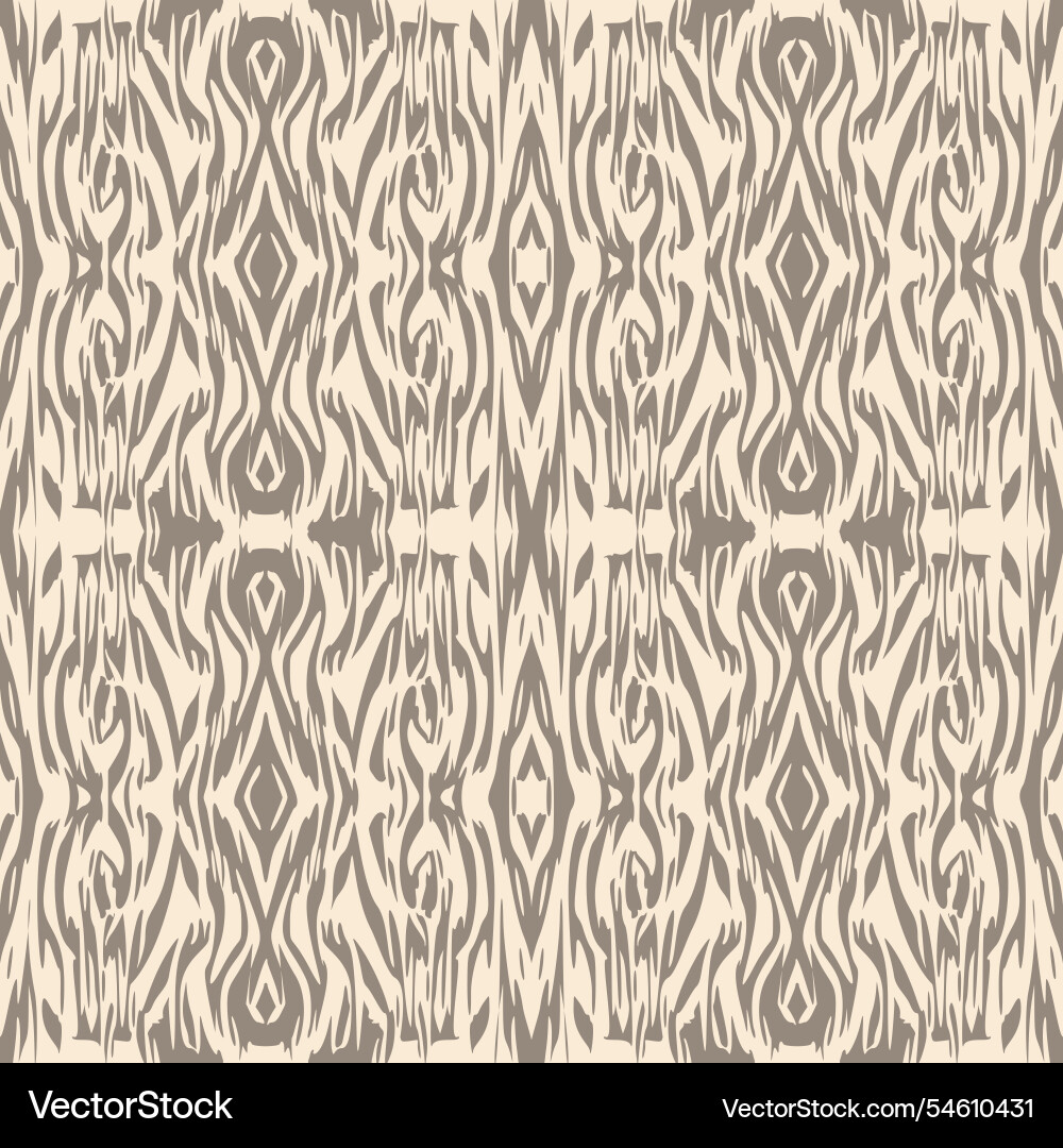 Seamless ikat pattern abstract background Vector Image