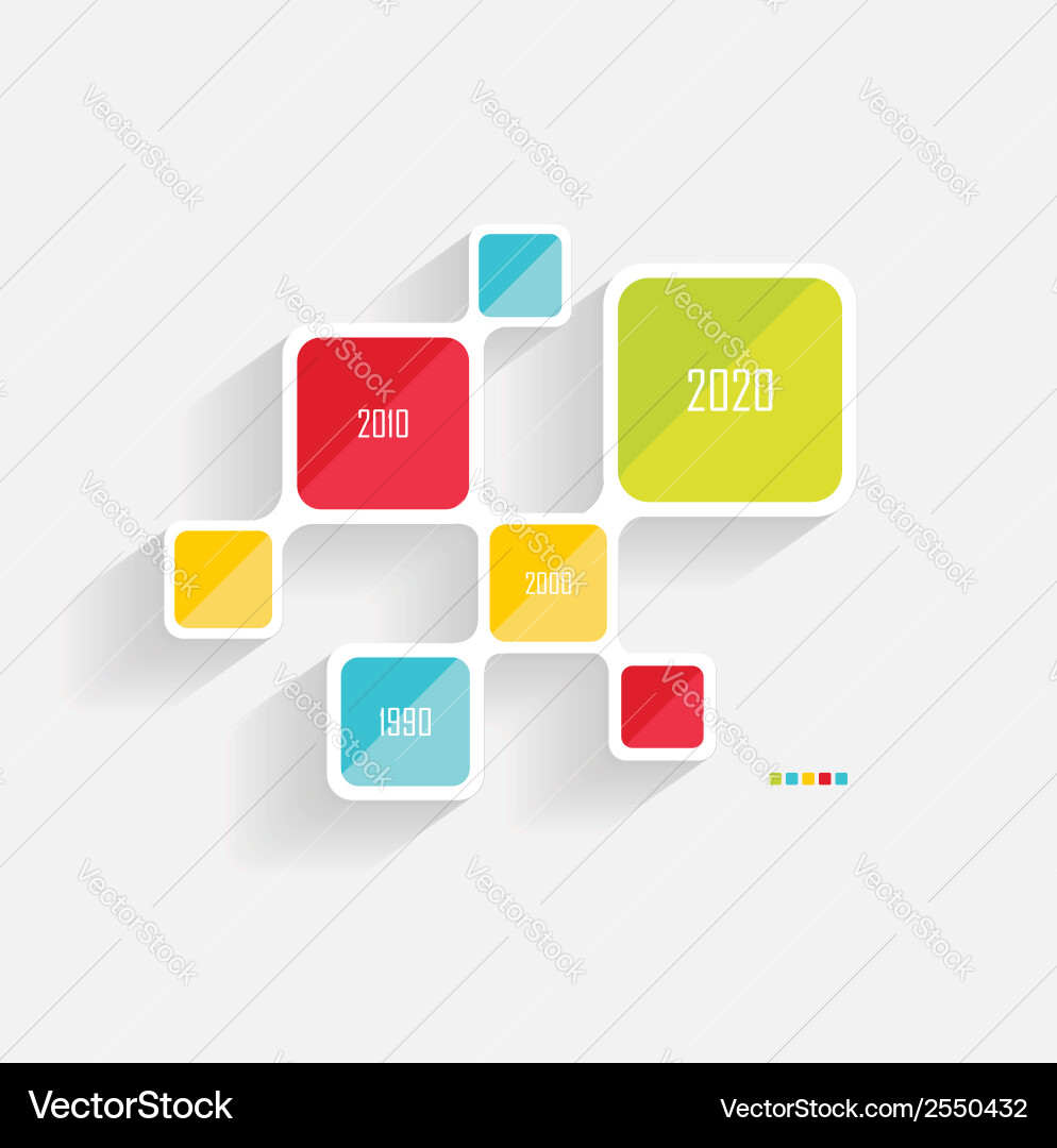Abstract colorful background with text space vector image