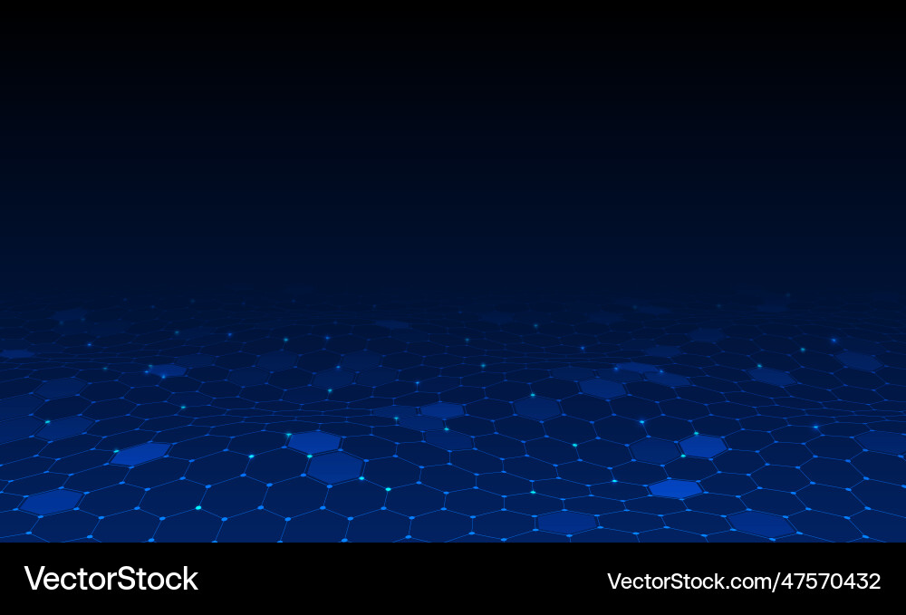 Background consisting of set hexagonal cells Background consisting of set hexagonal cells vector image