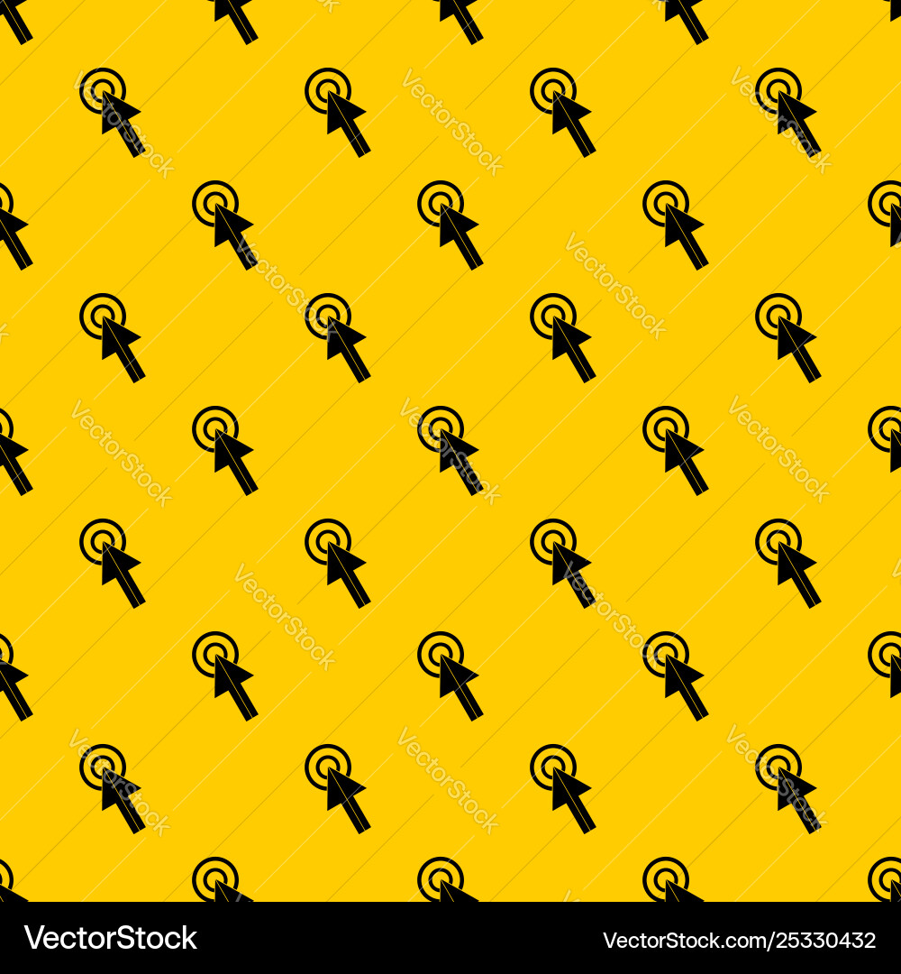 Click pattern Click pattern vector image