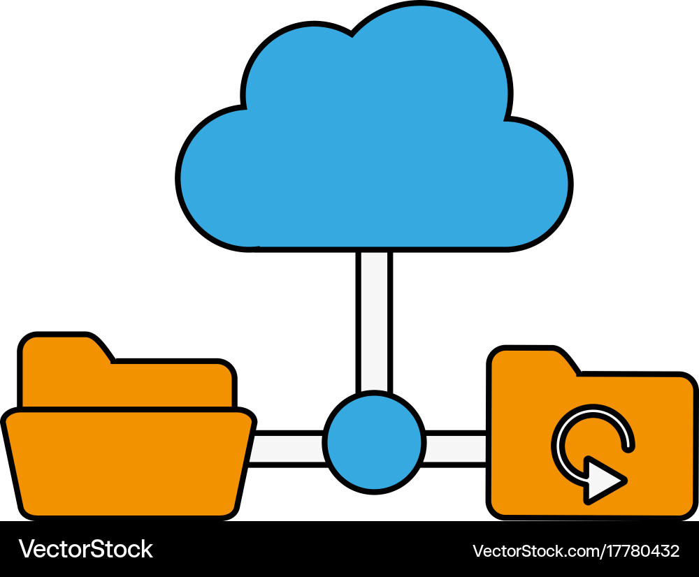 File folder icon image Royalty Free Vector Image