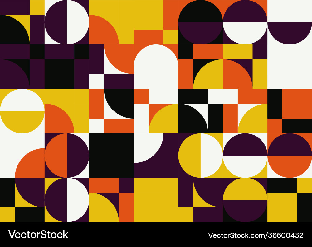 Mosaic abstract pattern design Mosaic abstract pattern design vector image