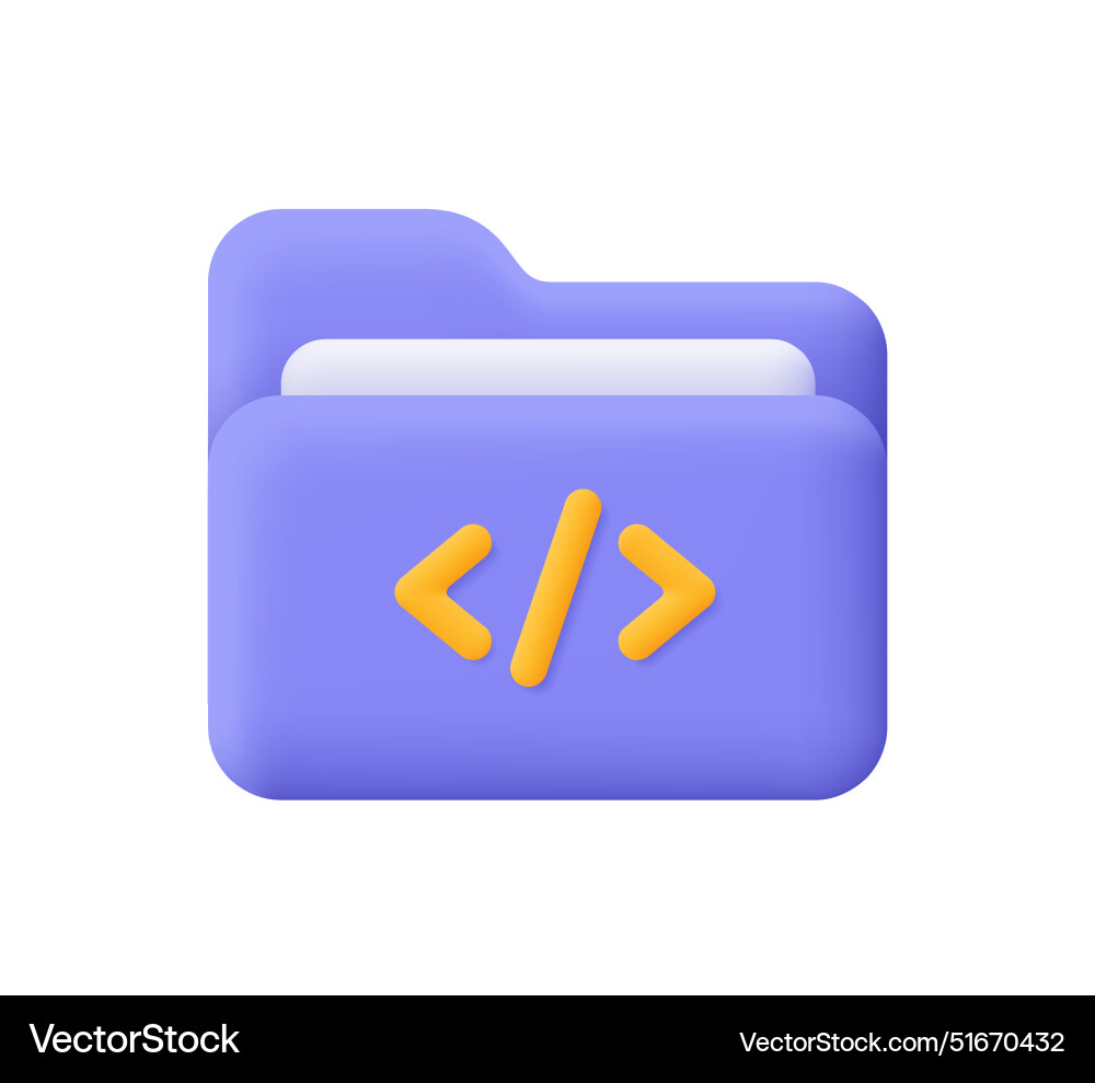 Ordner mit Codesymbol Web Entwicklung Codierung Ordner mit Codesymbol Web Entwicklung Codierung vektorbild
