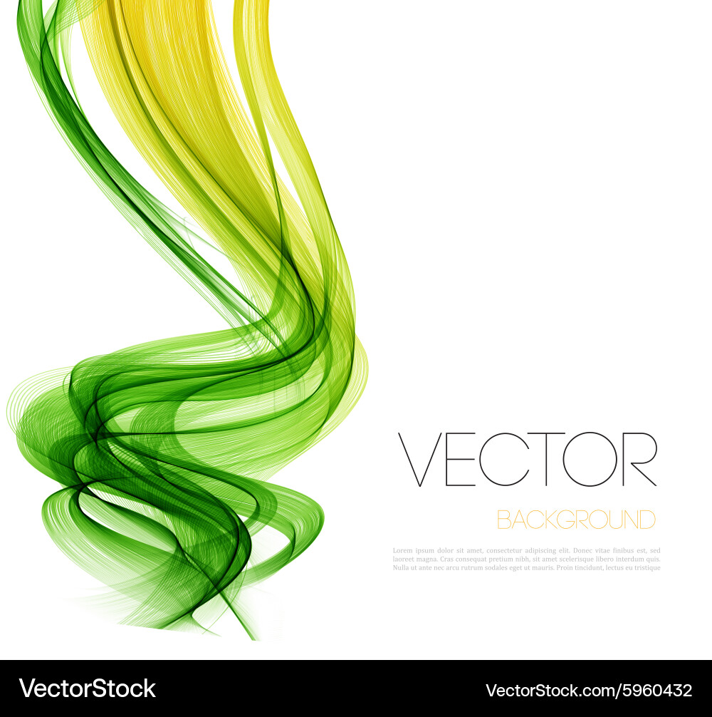 Smooth wave stream line abstract header layout vector image